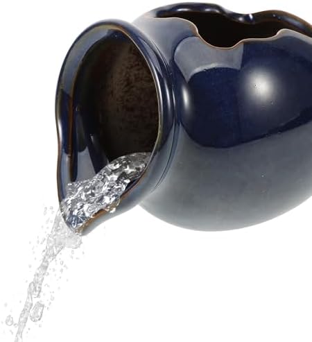 Ceramic Water Fountain Jar for Outdoor Garden Decor