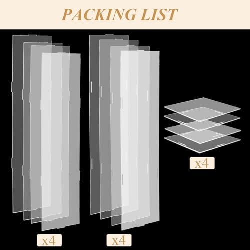 2PCS Acrylic Pedestal Display for Weddings and Parties
