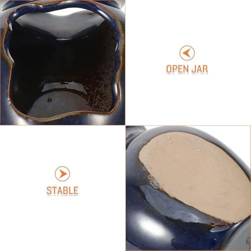 Ceramic Water Fountain Jar for Outdoor Garden Decor