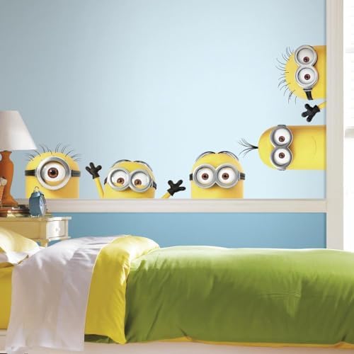 Minions RoomMates Despicable Me 3 Peel and Stick Wall Decals