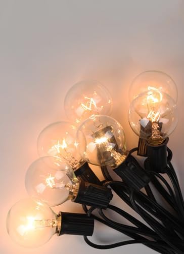 Brightown G40 Replacement Bulbs 25 Pack Warm White