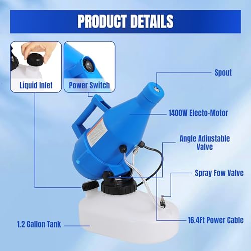 45L Electric ULV Fogger for Home and Yard Use