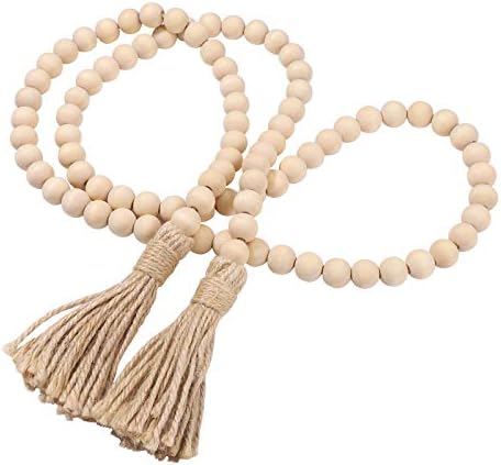 Wooden Bead Garland for Home Dcor