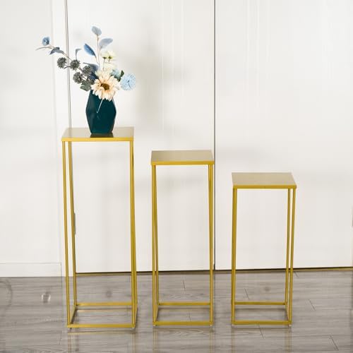 Vincidern 6 Piece Gold Wedding Flower Stand Set
