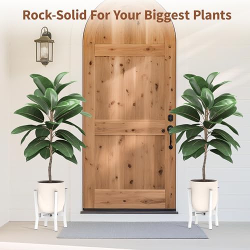 LASZOLA Heavy Duty Metal Plant Stand for Large Pots
