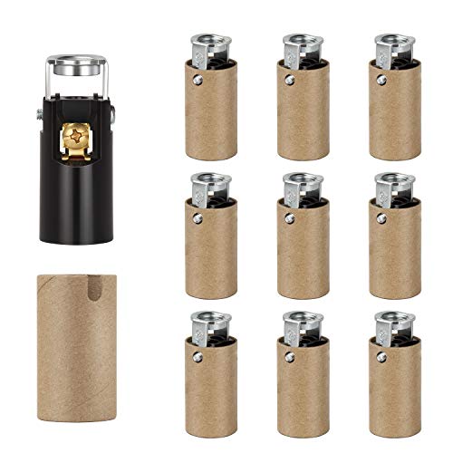 DiCUNO E12 LED Light Bulb Socket 10-Pack