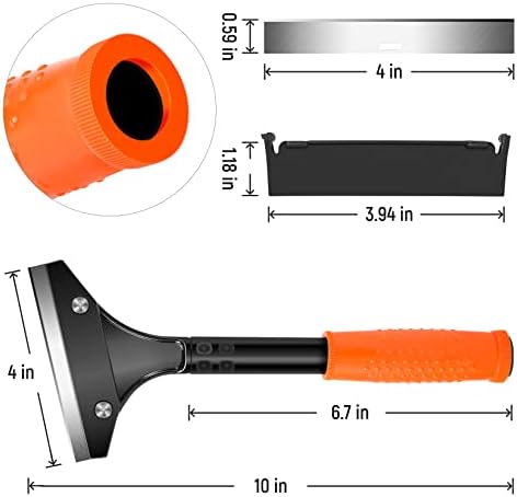 DIYSELF Razor Blade Scraper Tool with 10 Blades