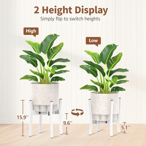 LASZOLA Heavy Duty Metal Plant Stand for Large Pots