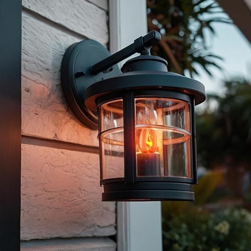 Hompavo Flame Light Bulbs 6 Pack E26 Decorative