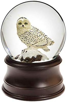 San Francisco Music Box Company Snowy Owl Snow Globe