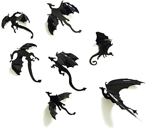 Honbay PVC 3D Dragon Wall Decals