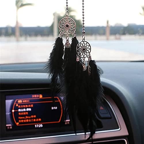 Mini Dream Catcher - Car Decor Black Hanging Charm