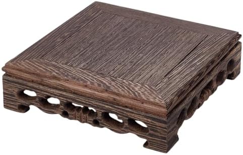 Wooden Display Stand Base 55x55 Inch Square Vase Riser