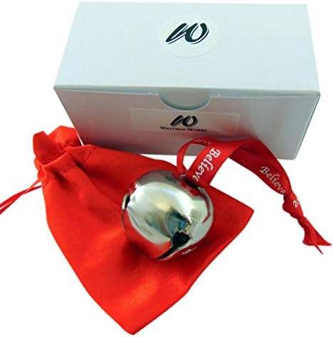 Westmon Works Believe Bell Ornament for Christmas Tree