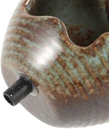 Elegant Outdoor Ceramic Jar Water Fountain for Garden and Patio
