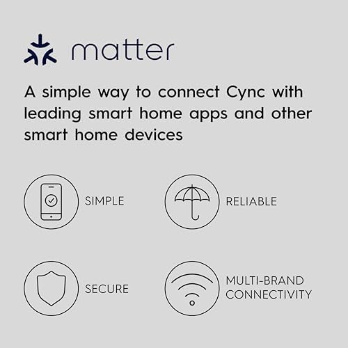 Cync Smart LED Light Bulbs 3 Pack