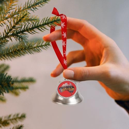 Sydney Opera House Australia Map Bell Pendant Xmas Tree Ornament