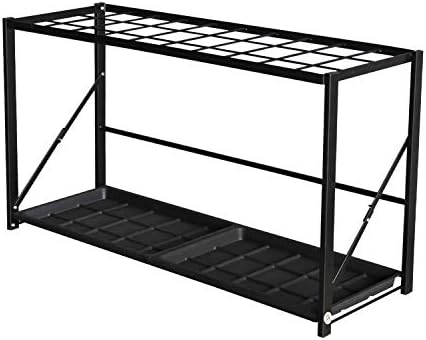 Industrial Folding Umbrella Stand with Drip Tray