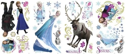 RoomMates Disney Frozen Glitter Wall Decals RMK2361SCS