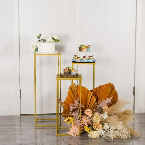 Vincidern 6 Piece Gold Wedding Flower Stand Set