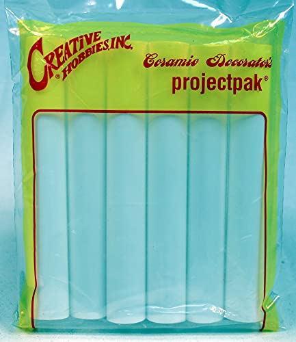 Creative Hobbies 4 Inch White Plastic Candle Covers Set of 12