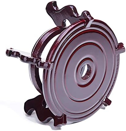 Beautiful Hand Craft Rosewood Fishbowl Vase Stand Round 12 Inch