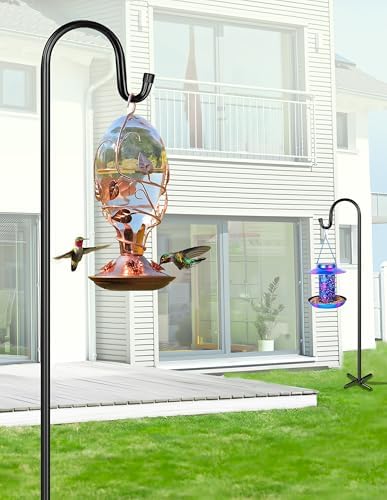 Xdw GIFTS 45 Inch Shepherd Hooks Garden Pole