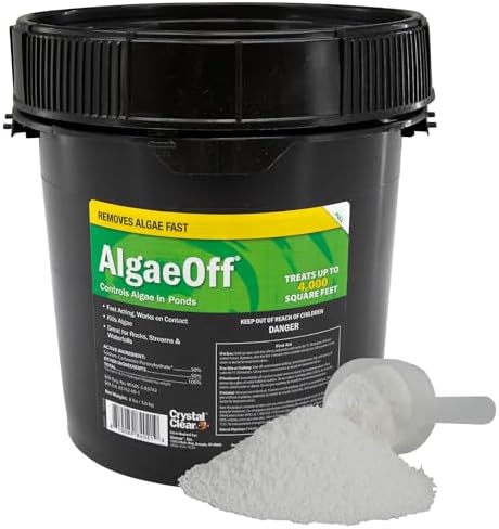 CrystalClear AlgaeOff Scum Cleaner 8 lbs