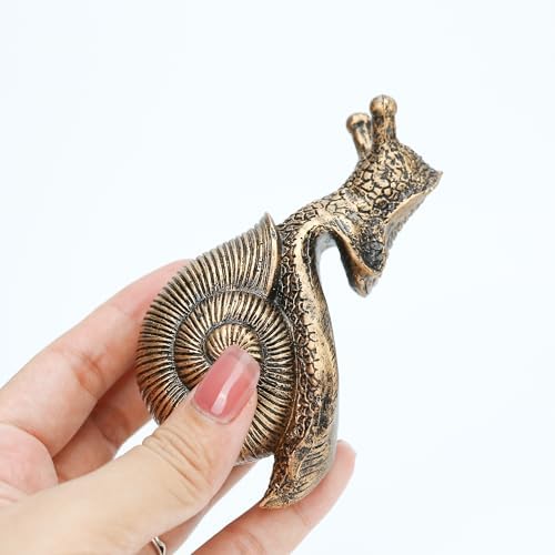 Vintage Resin Snail Planter Pot Hugger Ornament