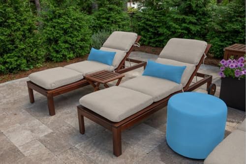 Indoor Outdoor Rectangle Lumbar Pillow with Insert