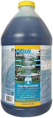 EASYCARE Fountec Fountain Algaecide Clarifier 64 Ounce