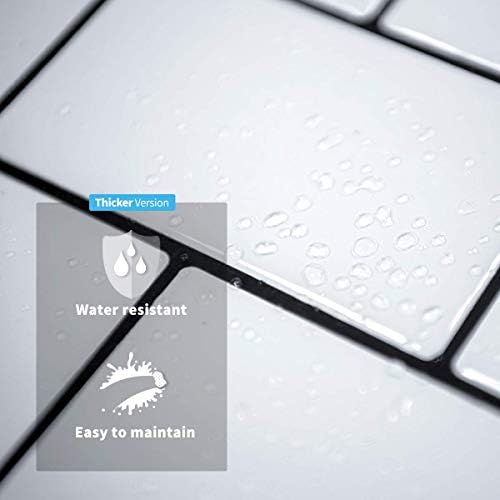 Art3d Peel and Stick Backsplash Kitchen White Subway 10 Tiles Thicker Design