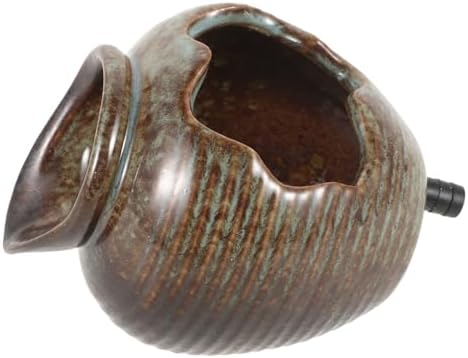 Yardwe Elegant Outdoor Fountain Ceramic Jar Decor