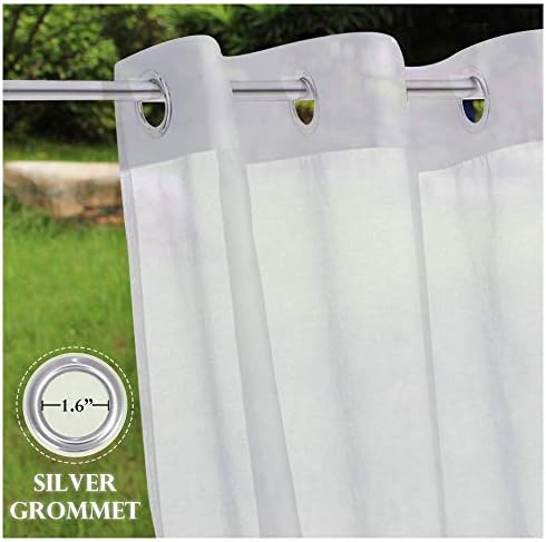RYB HOME 2 Panels Pergola Curtains
