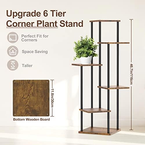 6 Tier Plant Stand for Indoor and Outdoor Use