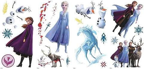 RoomMates RMK4075SCS Frozen 2 Peel and Stick Wall Decals 1
