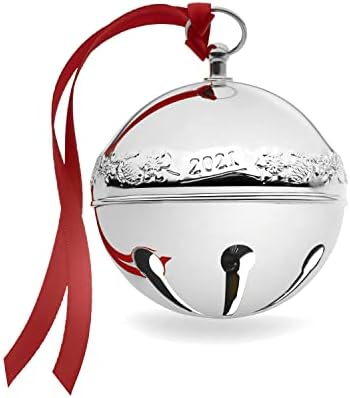 Wallace 51st Edition 2021 Silver Sleigh Bell Ornament