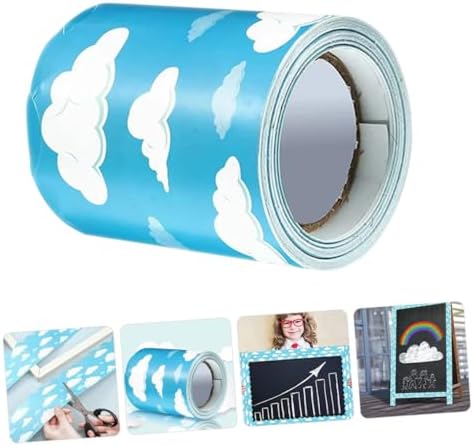 Removable Classroom Bulletin Board Border Decor Sticker Trim