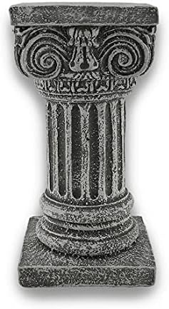 Things2Die4 Solid Concrete Roman Pillar Mini Statue Pedestal 1