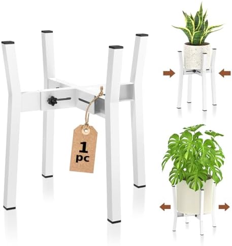 LASZOLA Heavy Duty Metal Plant Stand for Large Pots