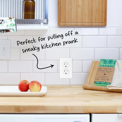 GRITKULTURE Electrical Outlet Decal Stickers 10 Pack