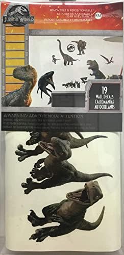 Jurassic World Fallen Kingdom Peel and Stick Wall Decals