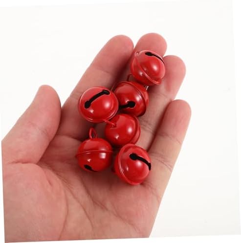 ABOOFAN 100pcs Christmas Bells DIY Decorations