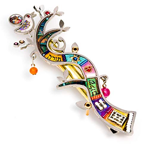 Seeka Torah Shalom Tree of Life Mezuzah - M0934 1