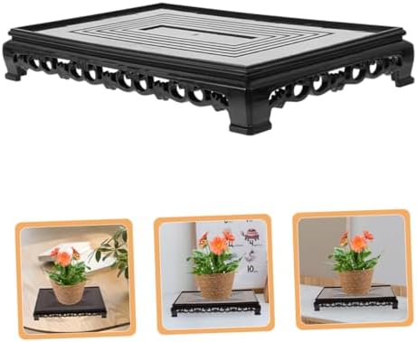 MERRYHAPY Flower Pot Stand with Base Bracket