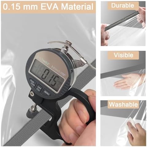 Dust Barrier Door Kit Magnetic Self Closing Gray 4x75