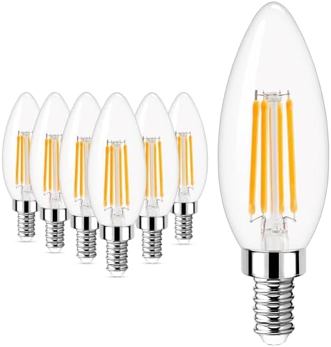 GOLSPARK E12 Dimmable LED Bulb 4W 6 Pack