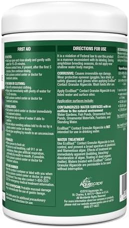 Aquascape EcoBlast Contact Algaecide 384 oz