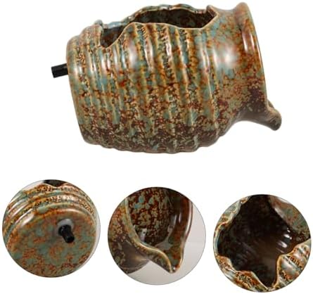 Ceramic Pot Water Fountain Outdoor Garden Decor