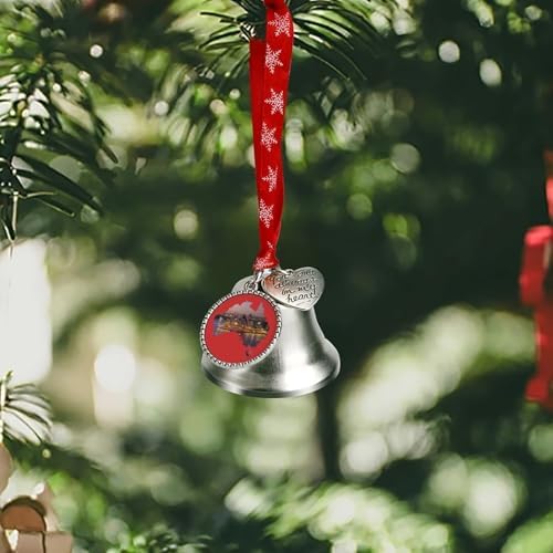 Sydney Opera House Australia Map Bell Pendant Xmas Tree Ornament